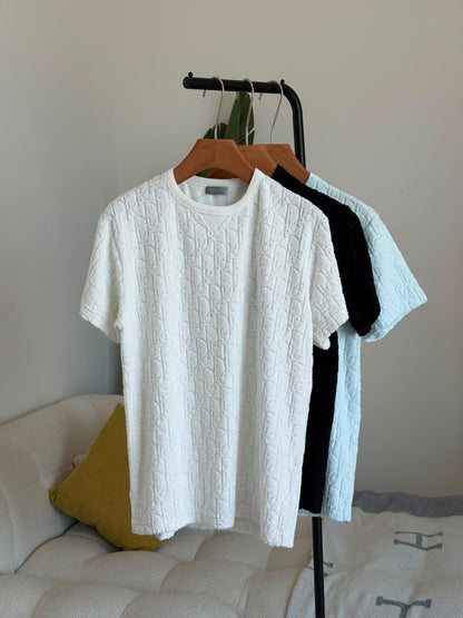 Dior T-Shirt - White, Light Blue, Black