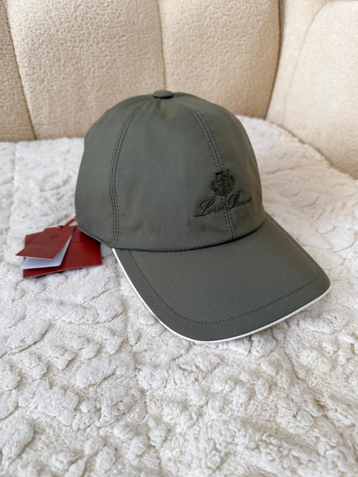 Loro Piana Cap - Green