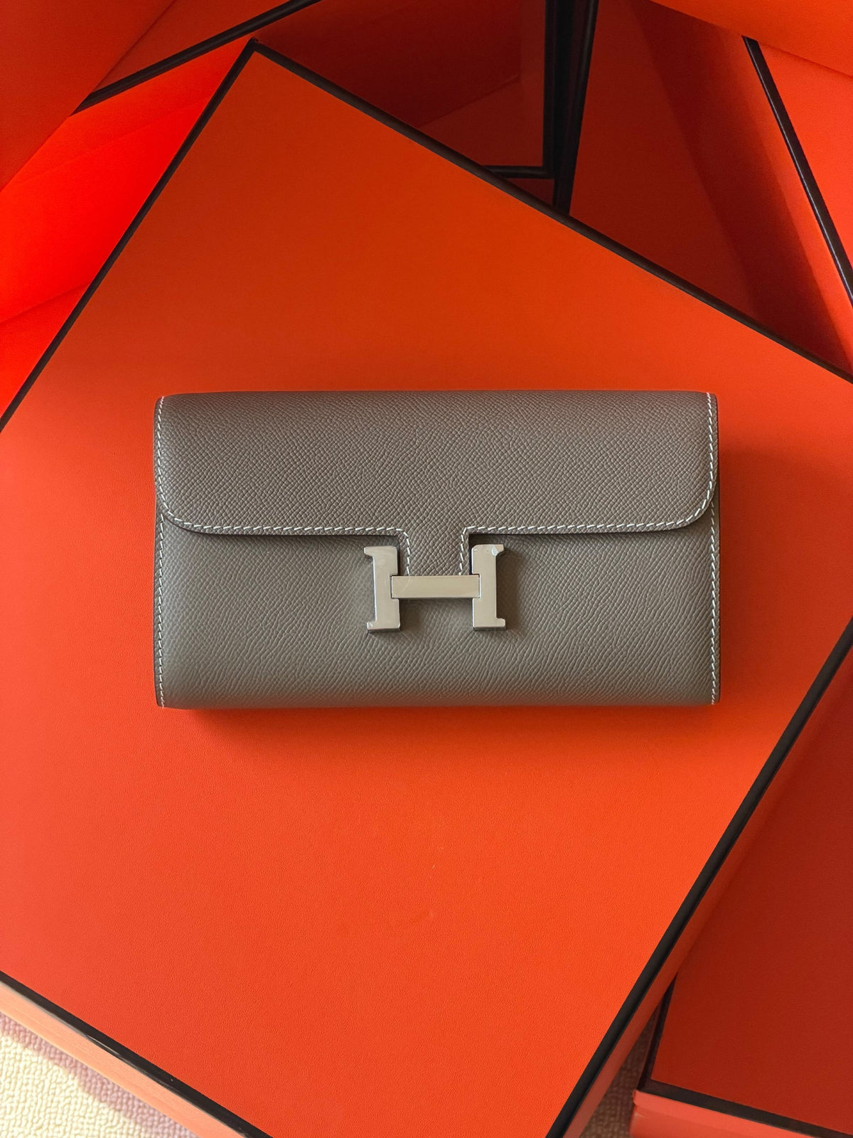 Hermès Clutch - Grey