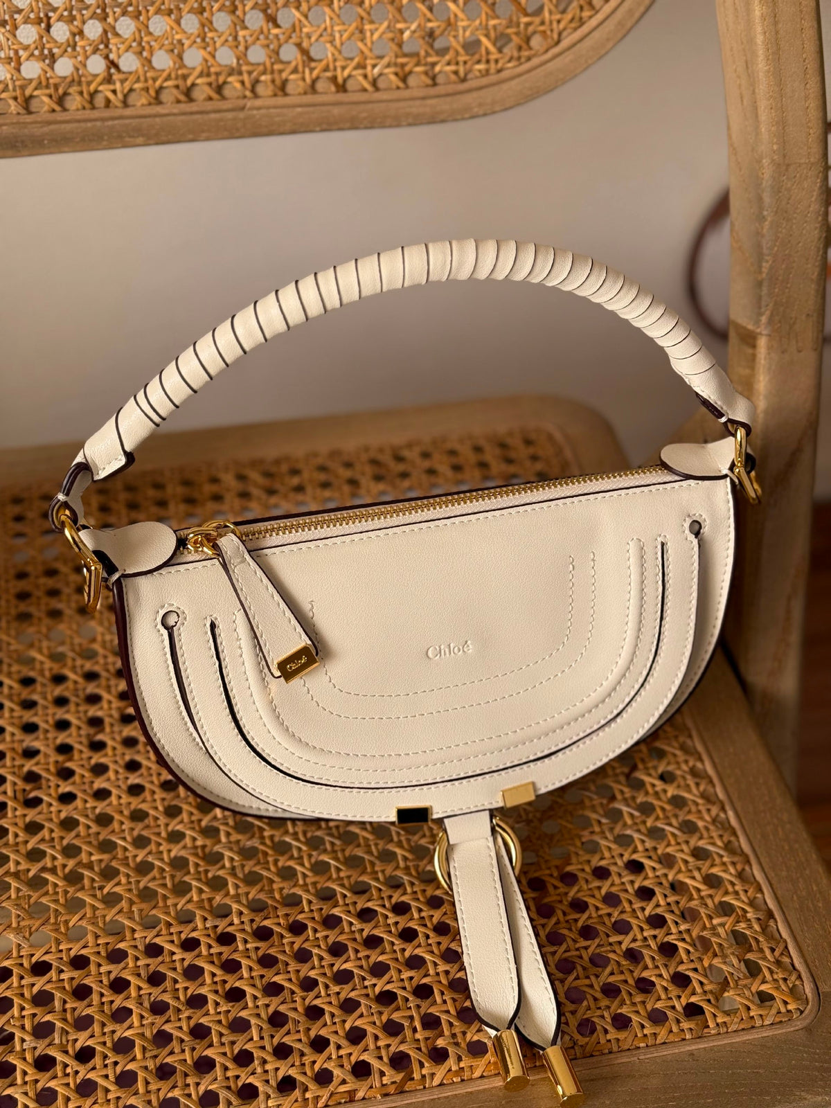 Chloé Shoulder Bag - White