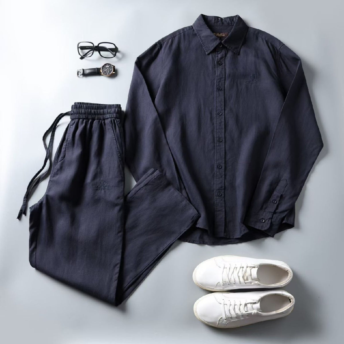 Loro Piana Set - Navy