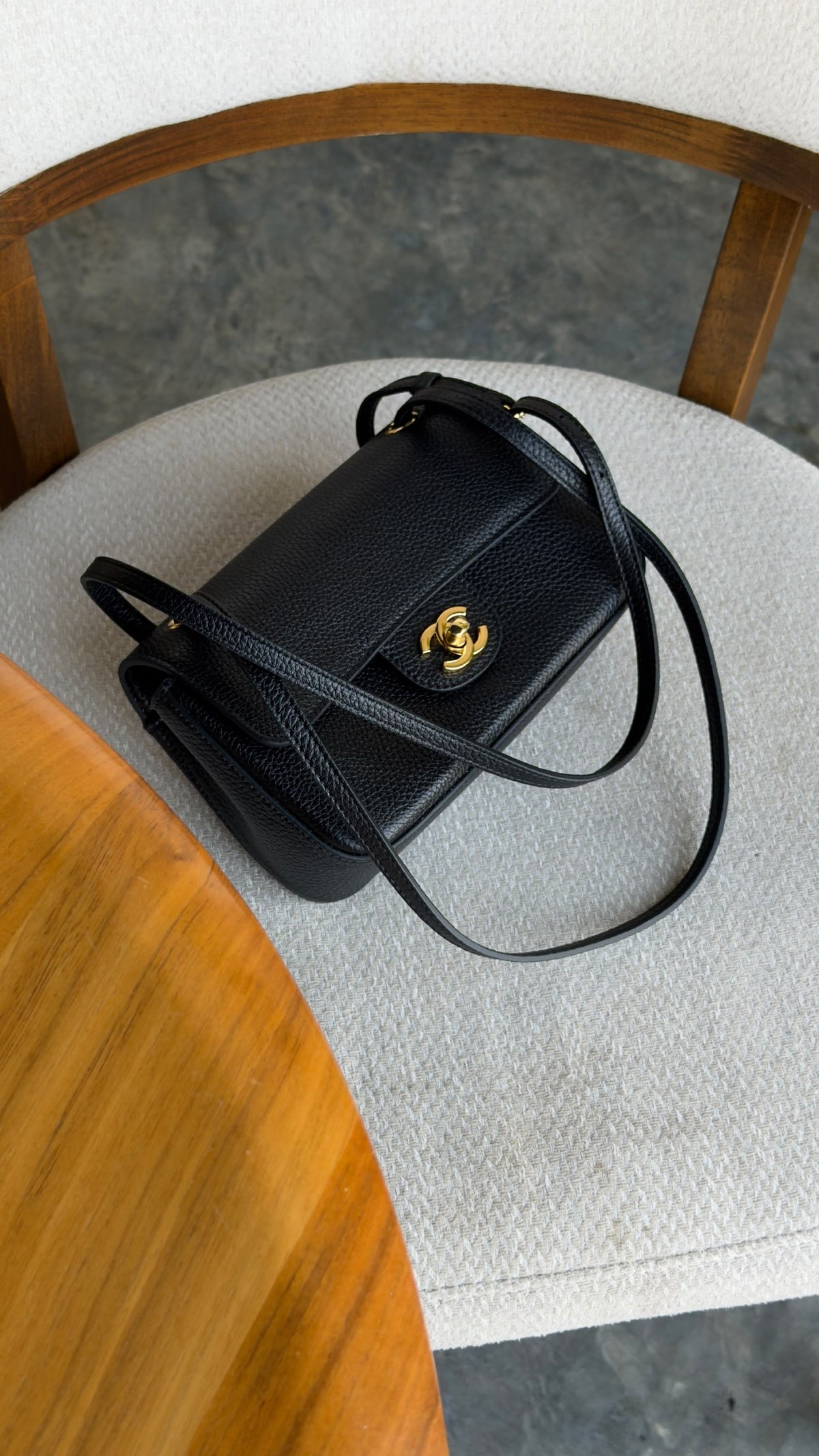Chanel Shoulder Bag - Black