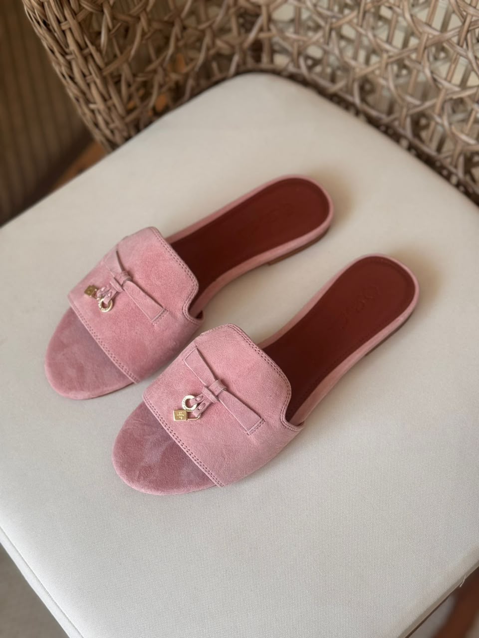 Loro Piana Mule - Pink