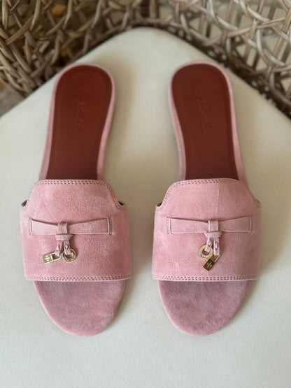 Loro Piana Mule - Pink