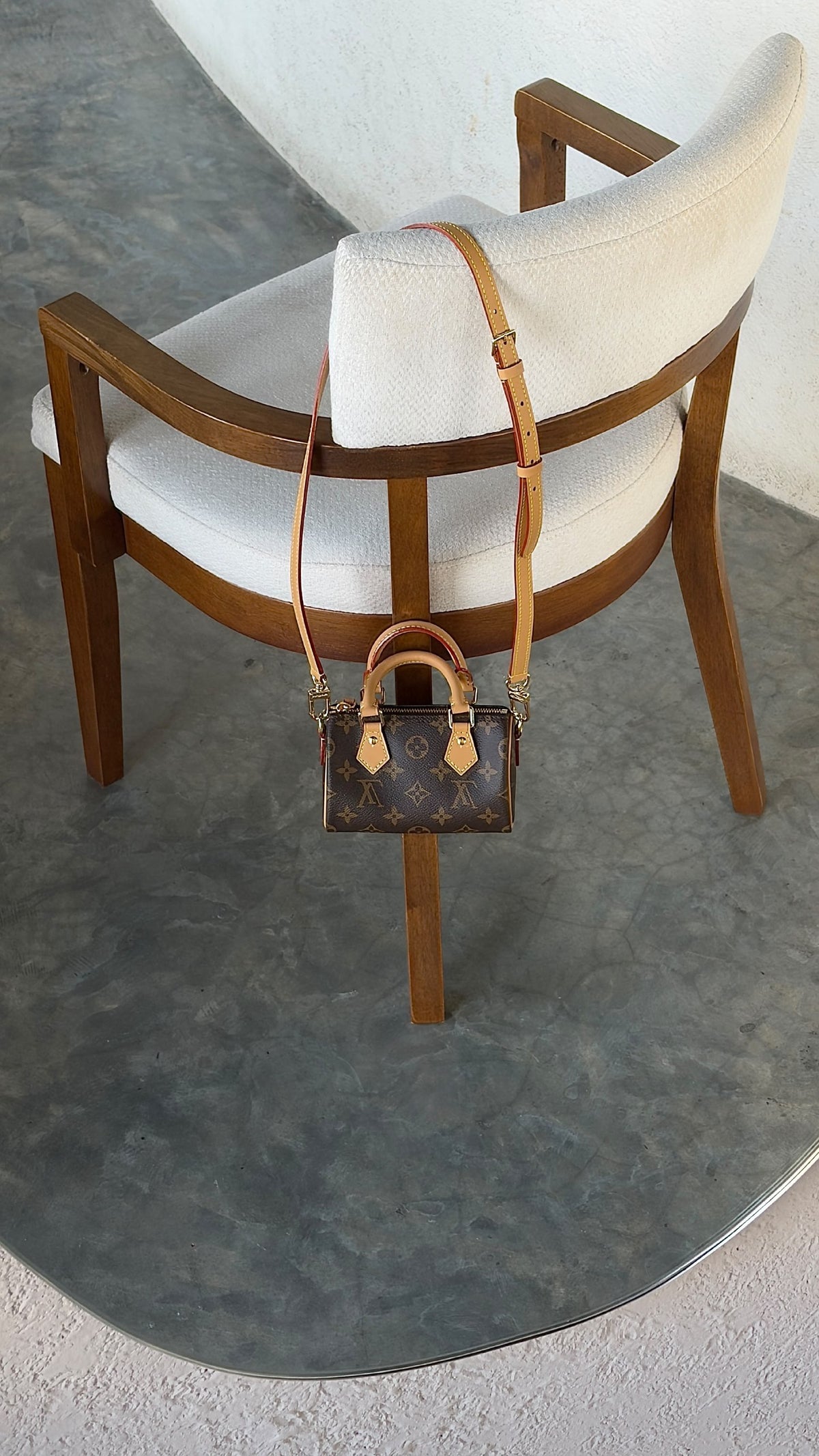 Louis Vuitton Barrel Speedy Bag - Brown Monogram