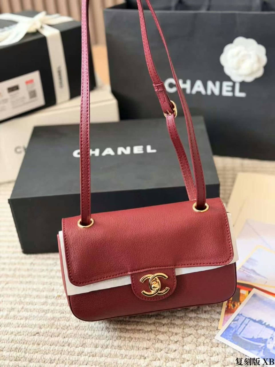 Chanel Shoulder Bag - Red