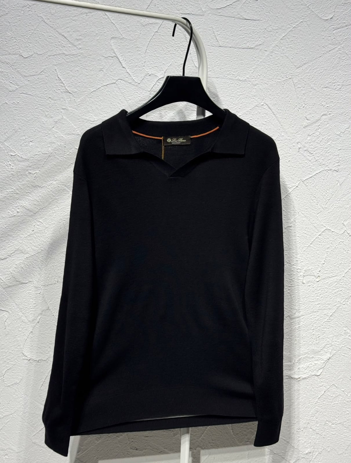 Loro Piana Polo Sweater - Black
