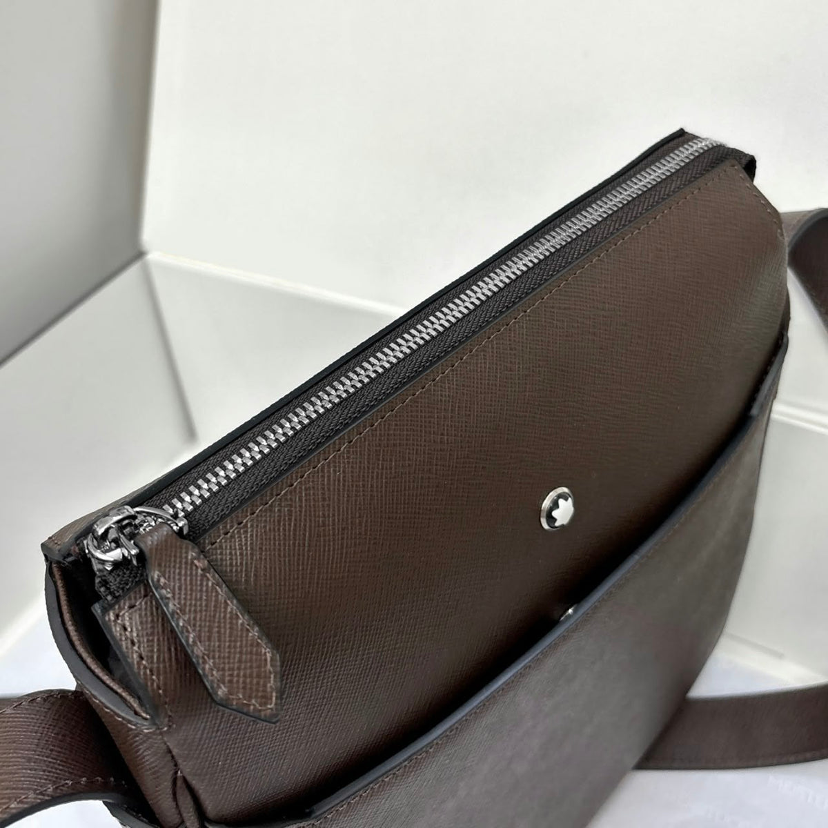 Montblanc Flap Crossbody Bag - Brown