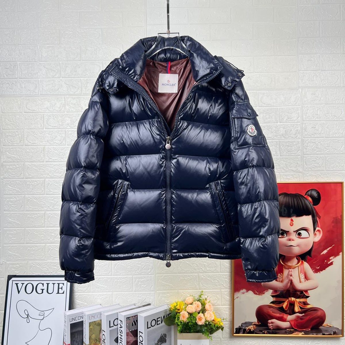 Moncler Puffer Jacket - Navy