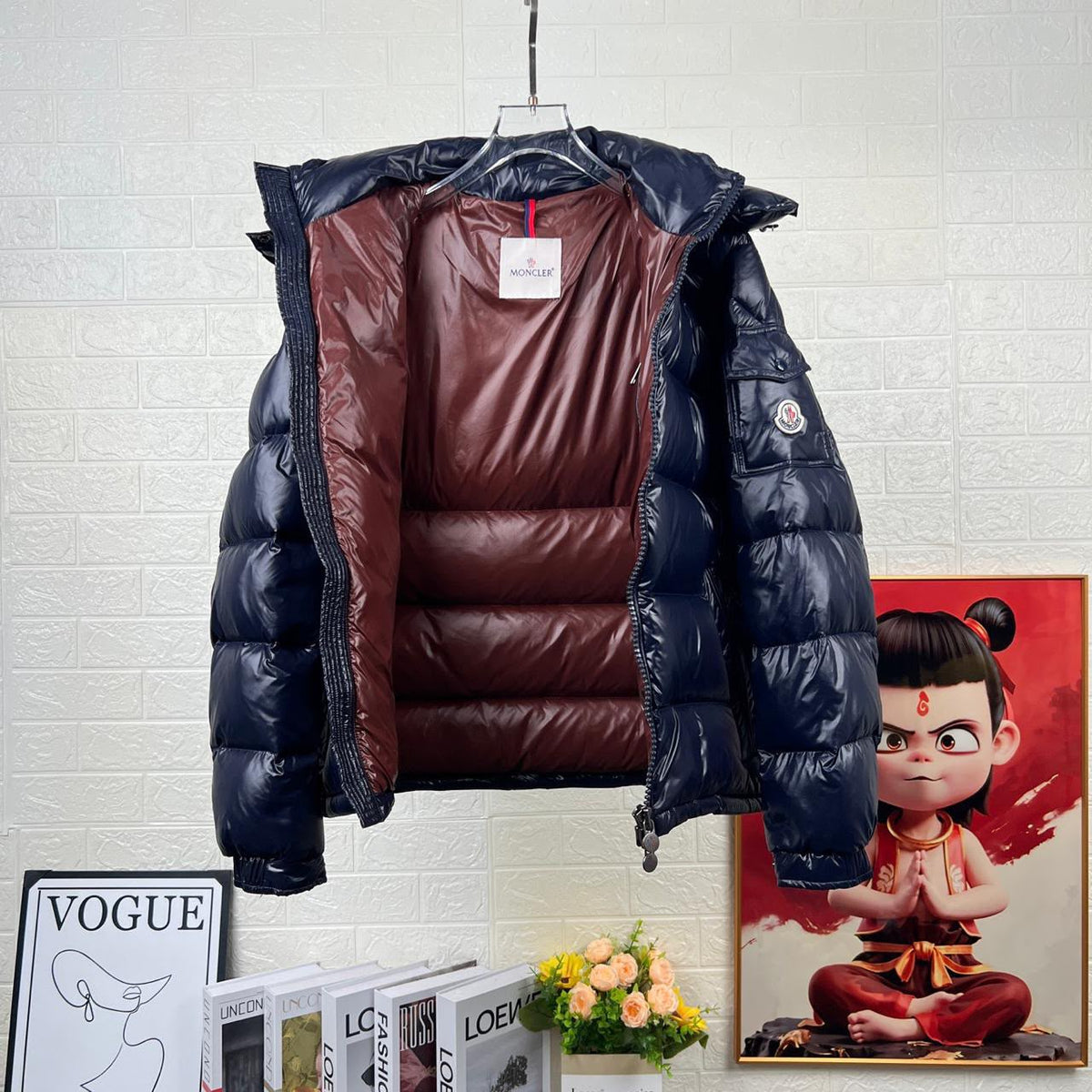 Moncler Puffer Jacket - Navy