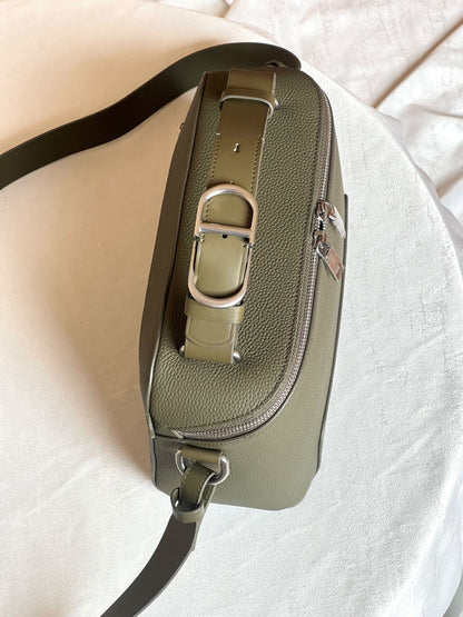 Dior Structured Crossbody Bag - Green