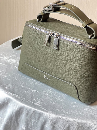 Dior Structured Crossbody Bag - Green