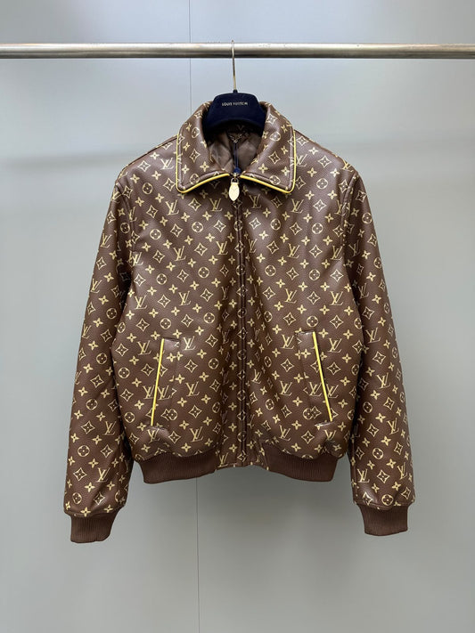 Louis Vuitton Bomber Jacket - Brown
