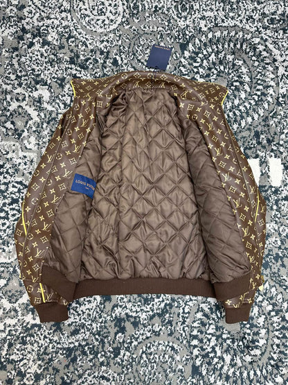 Louis Vuitton Bomber Jacket - Brown