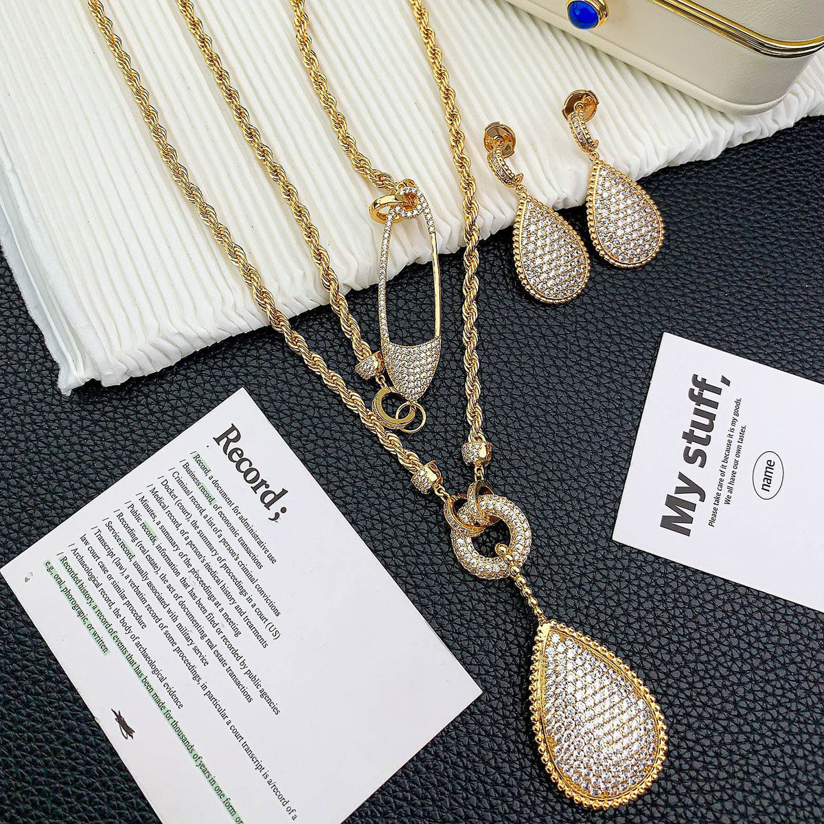 Boucheron Jewelry Set - Gold