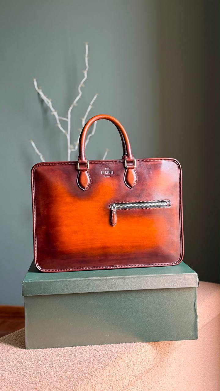 Berluti Laptop Bag - 