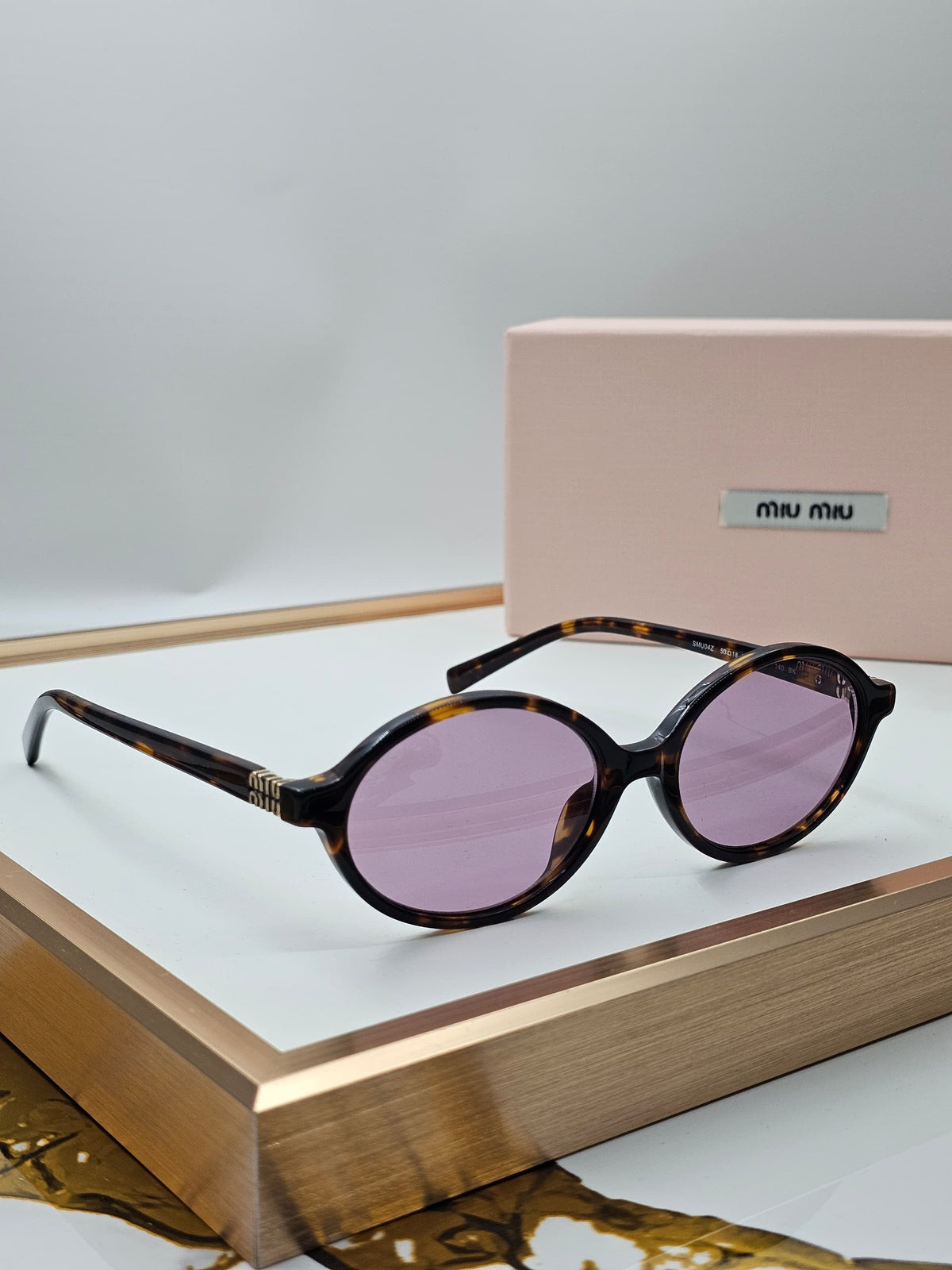 Miu Miu Sunglasses - Tortoiseshell & Pink