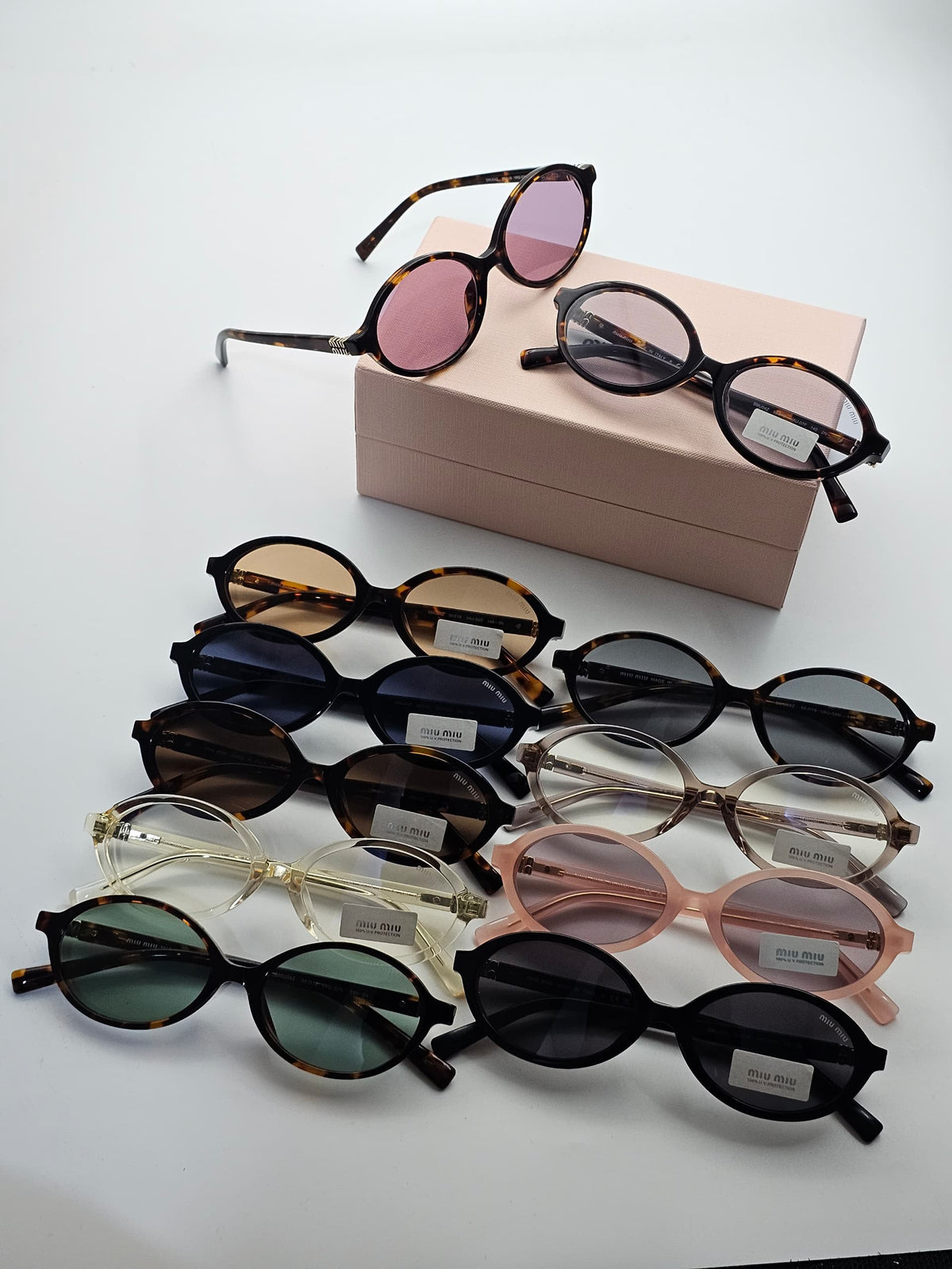 Miu Miu Sunglasses - Tortoiseshell & Pink