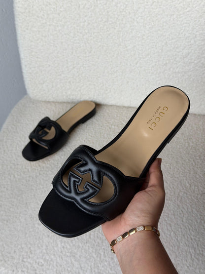 Gucci Slippers - Black