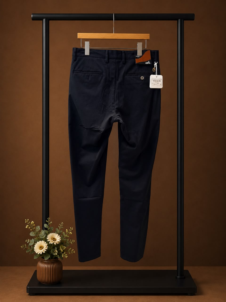 Hermes Slim Pants - Navy