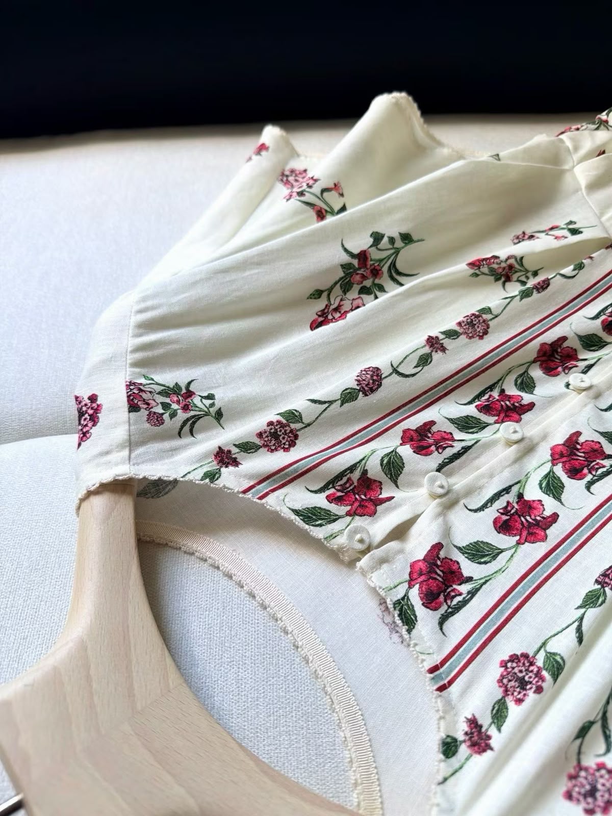 Aqua Dress - White & Multi