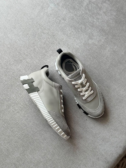 Hermès Bouncing Sneakers - Grey Suede
