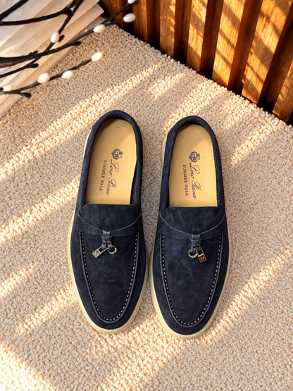 Loro Piana Loafers - Navy