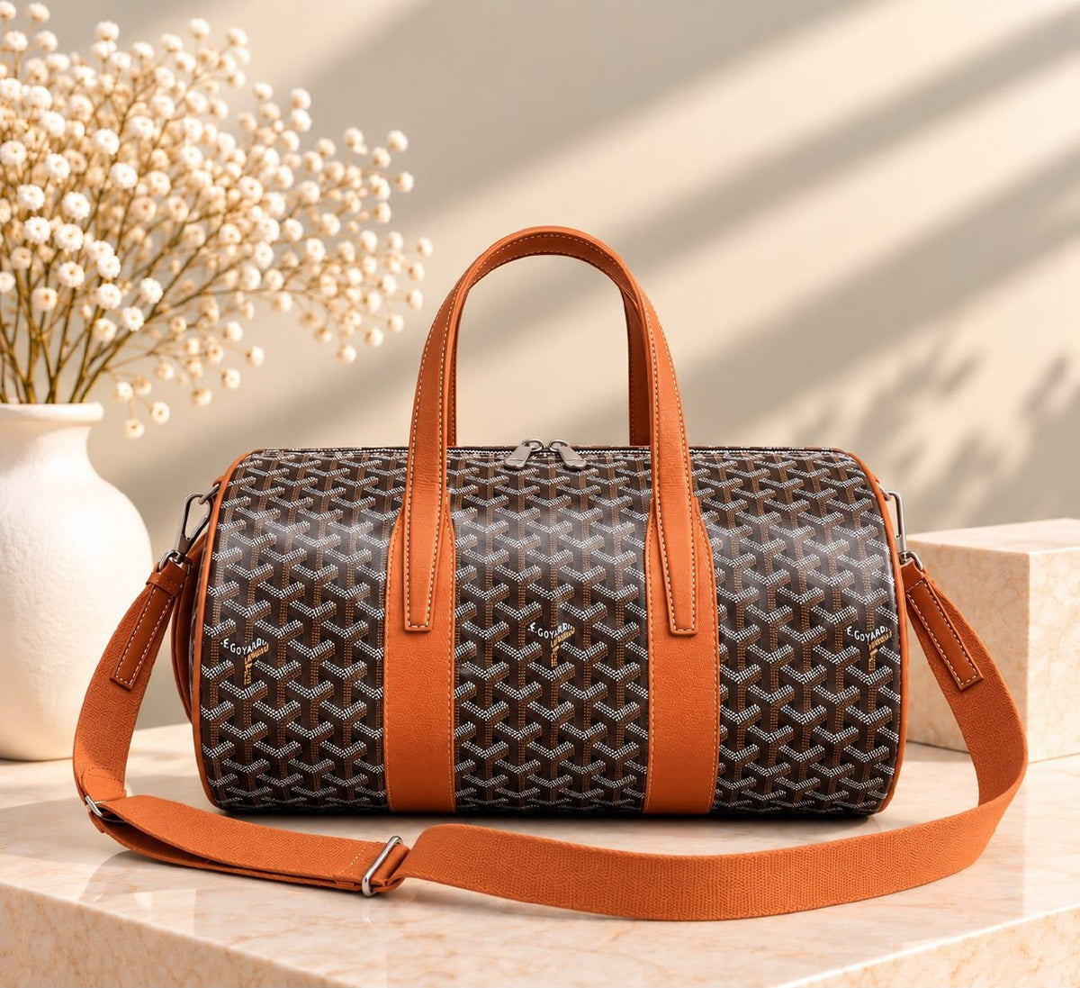 Goyard Duffel Bag - Brown