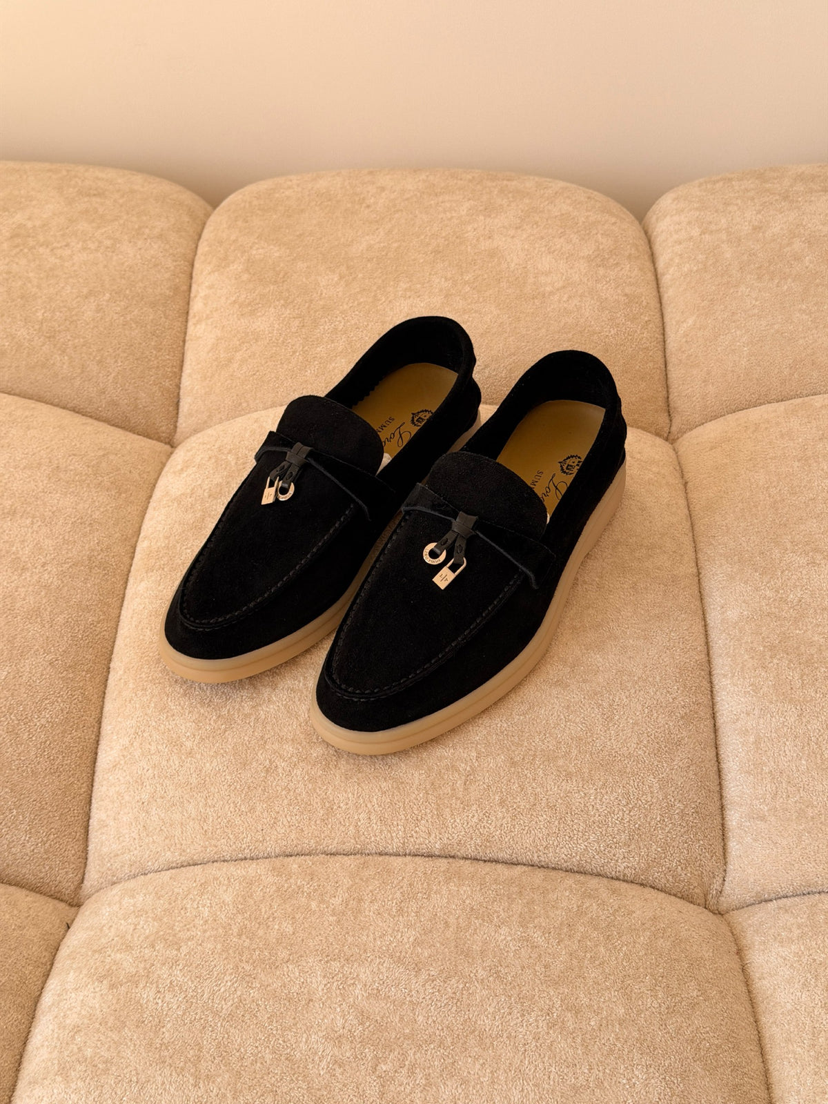Loro Piana Loafers - Black