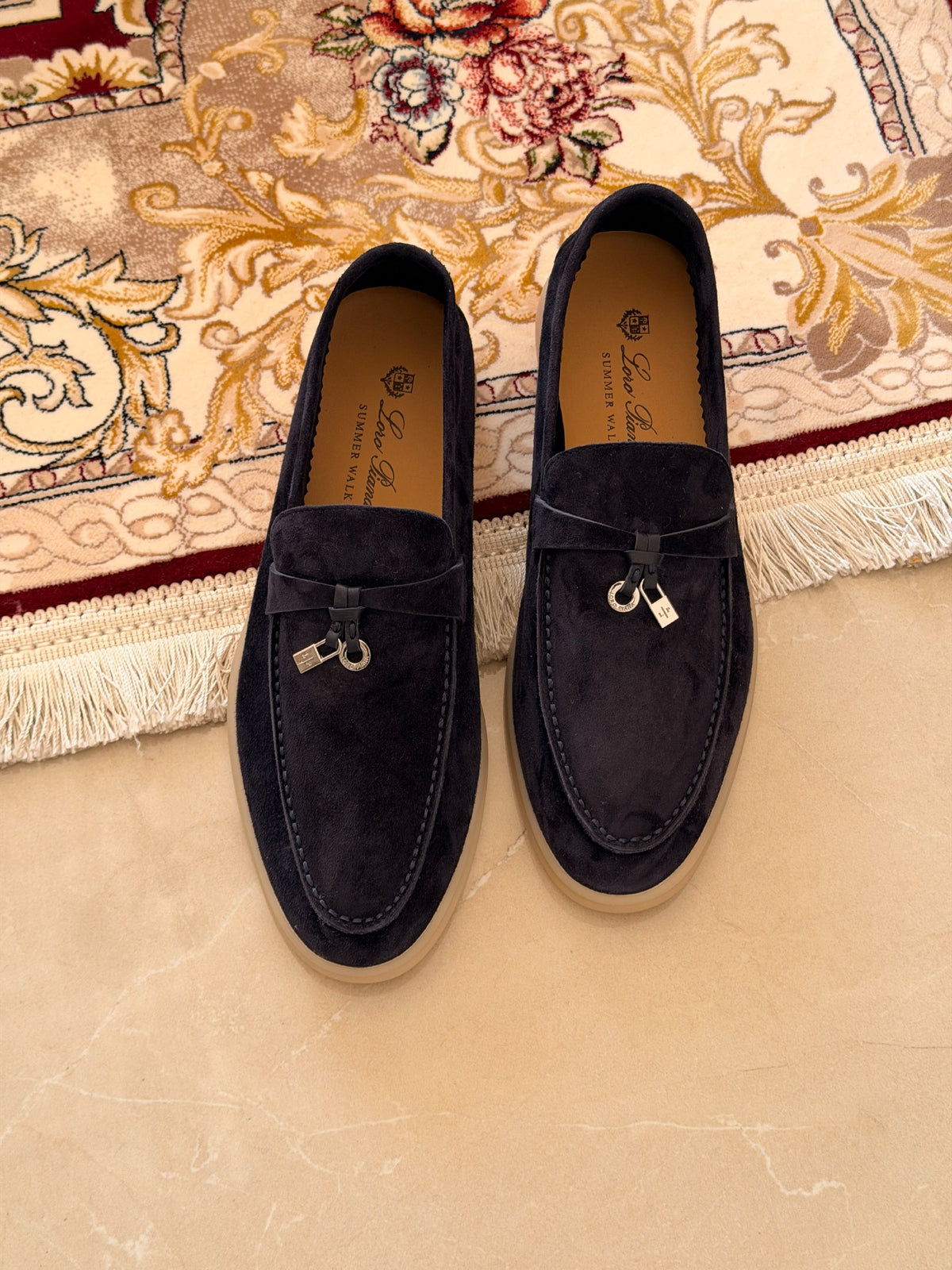 Loro Piana Loafers - Black