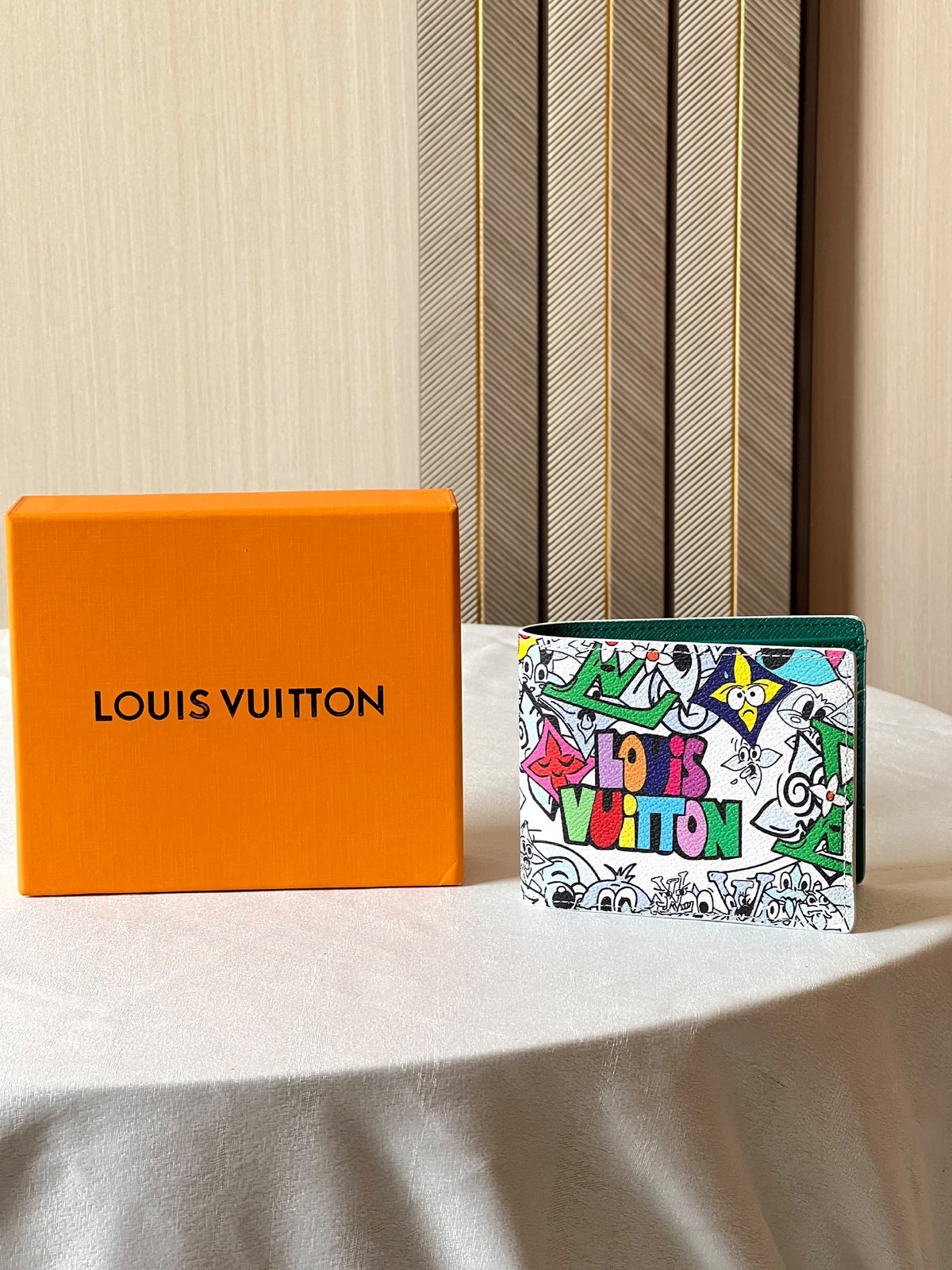 Louis Vuitton Logo Wallet - Multi