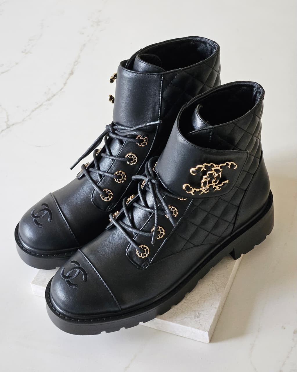 Chanel Boots - Black