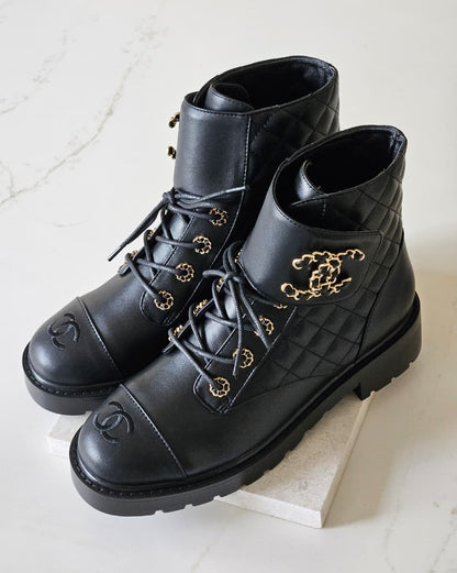 Chanel Boots - Black
