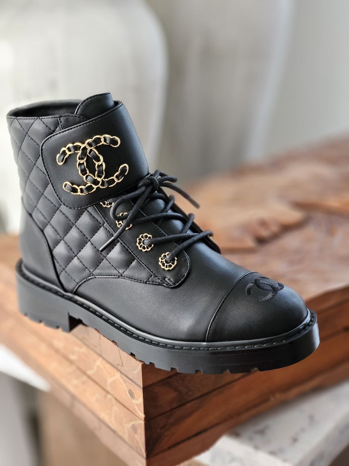 Chanel Boots - Black