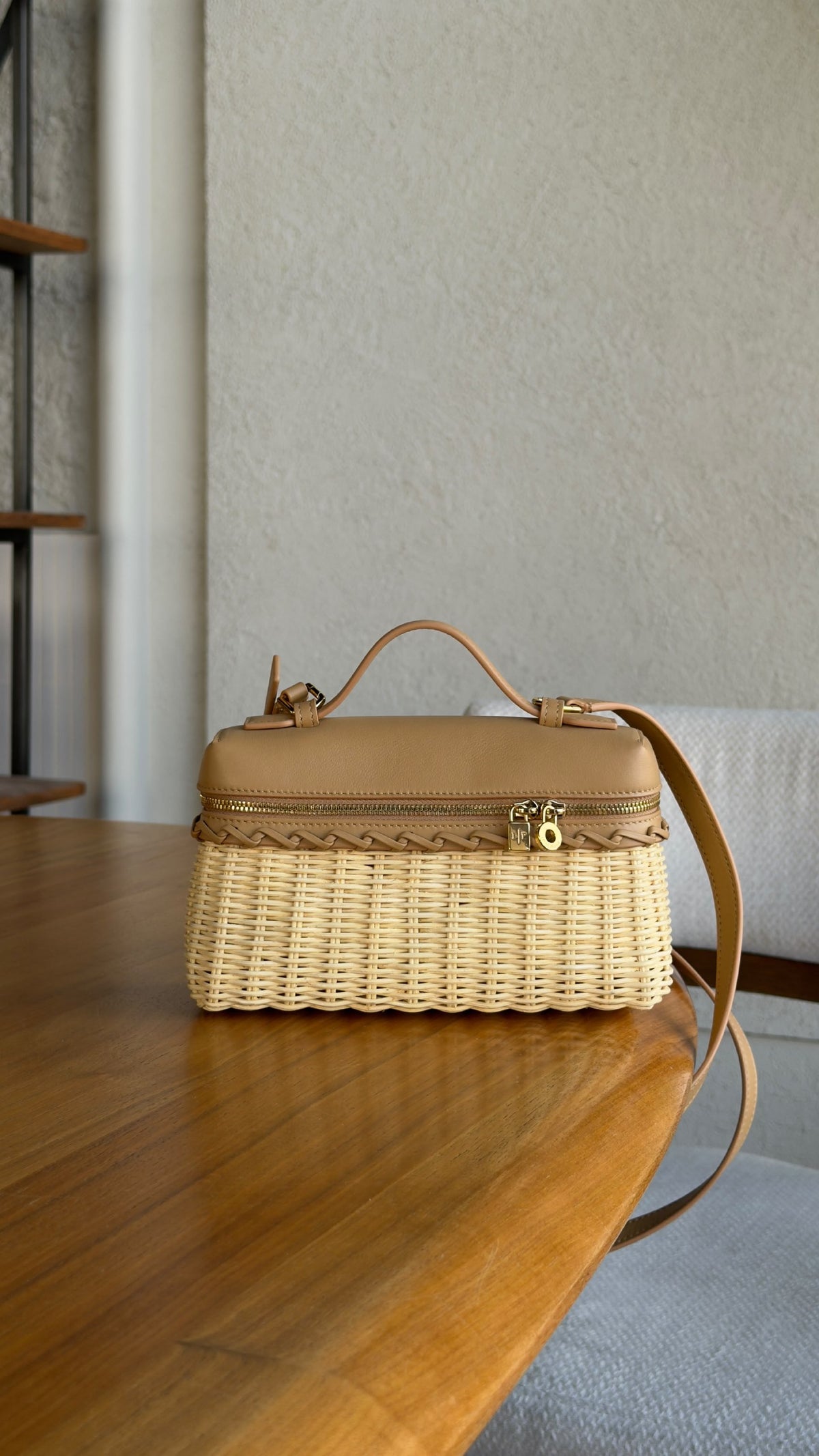 Loro Piana East-West Shoulder Bag - Beige