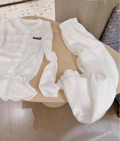 Miu Miu Lace Set - White