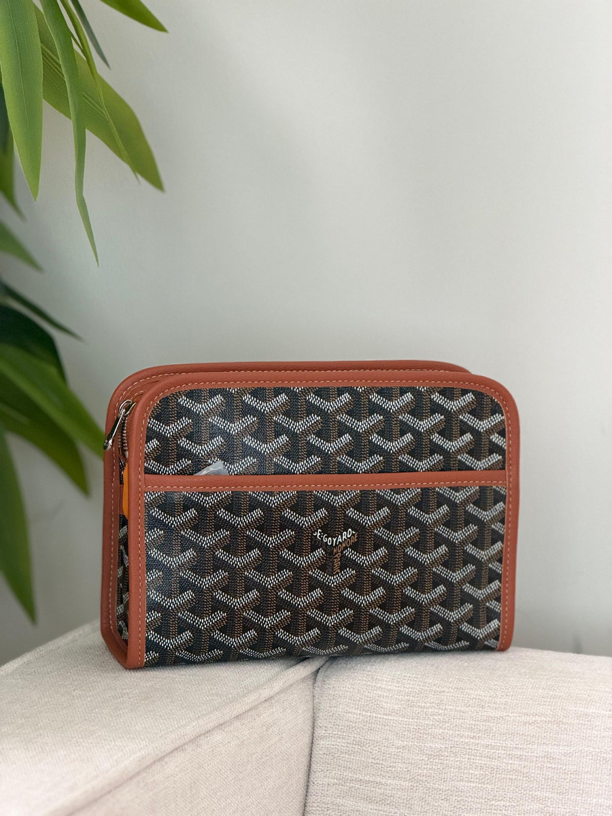 Goyard Toiletry Bag - Brown