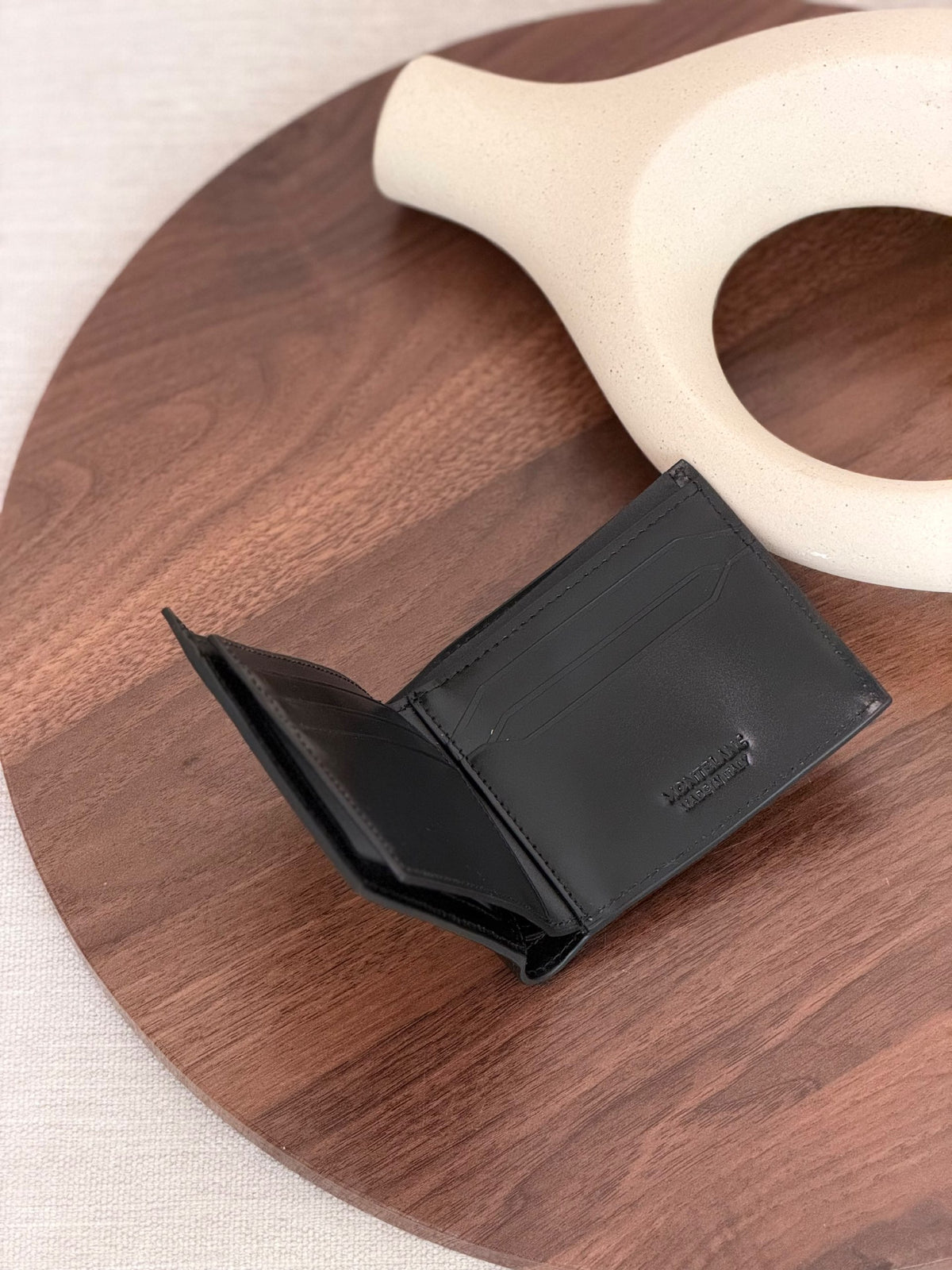 Montblanc Wallet - Black Embossed