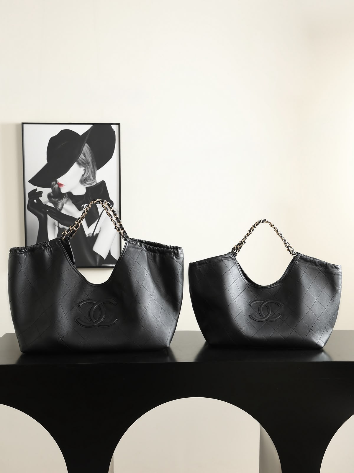 Chanel Tote Bag - Black