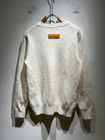 Louis Vuitton Monogram Sweater - White Monogram