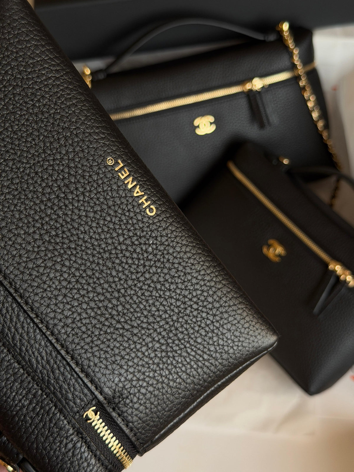 Chanel Makeup Bag - Black