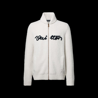 Louis Vuitton Cardigan - Navy, White