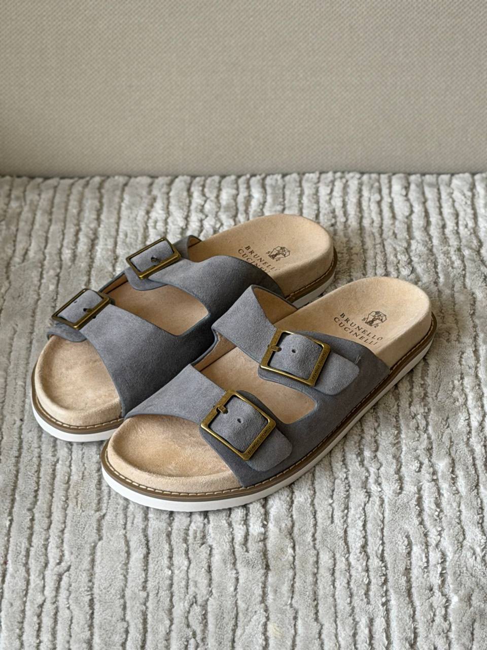 Brunello Cucinelli Slippers - Grey
