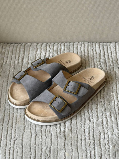 Brunello Cucinelli Slippers - Grey