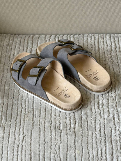 Brunello Cucinelli Slippers - Grey