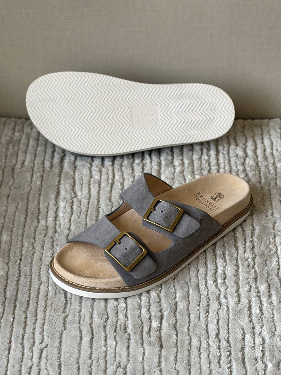 Brunello Cucinelli Slippers - Grey