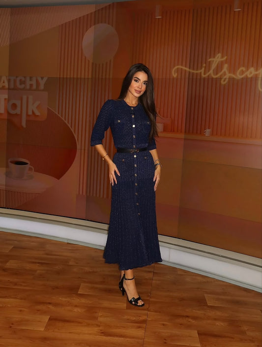 Sandro Dress - Navy