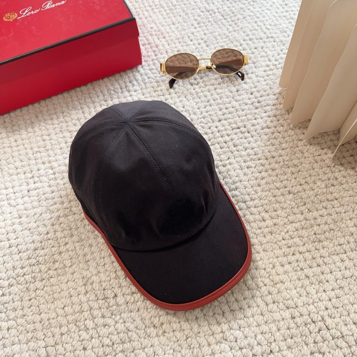 Loro Piana Cap - Black