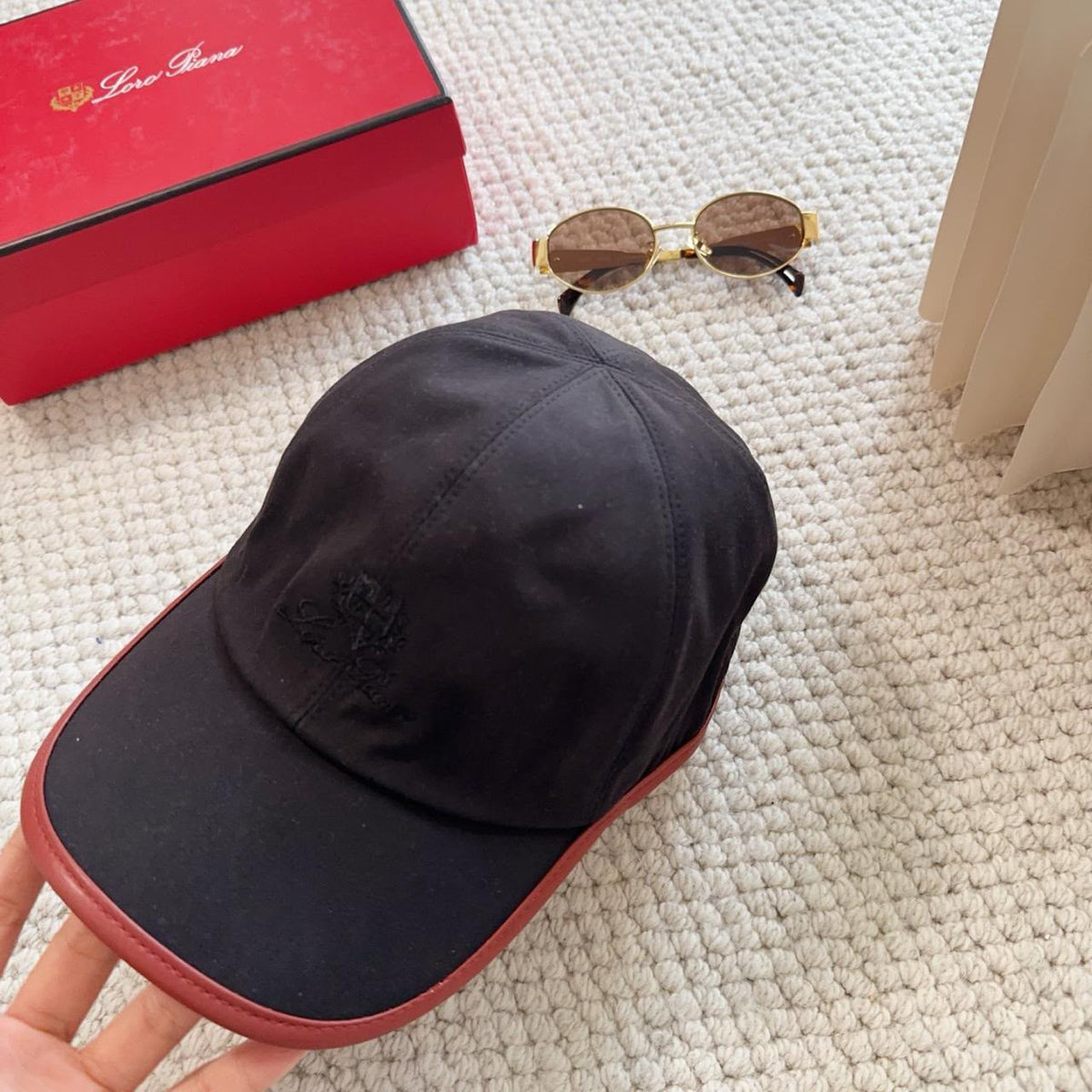 Loro Piana Cap - Black