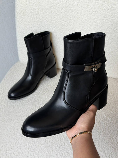 Hermes Boots - Black
